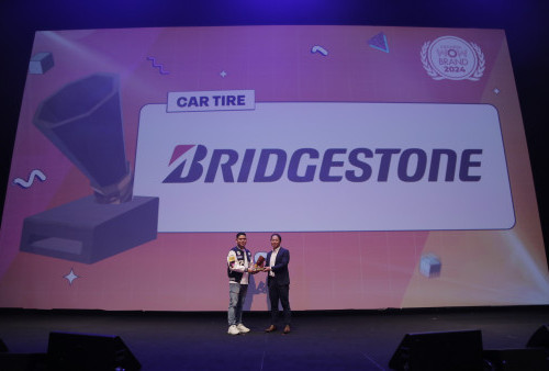 Wow Brand Nobatkan Bridgestone Jadi Merek Ban Terbaik 2024 