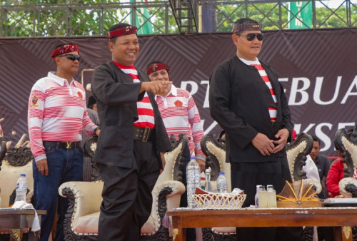 Kerapan Sapi Piala Panglima TNI  Riuhkan Stadion R.P Moh Noer