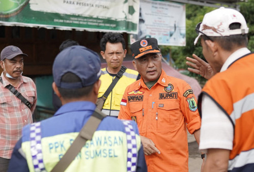 Apriyadi Ngamuk, Kontraktor Perbaikan Jalinteng Betung-Sekayu Lamban