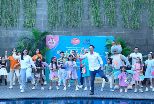Kids & Breakfast di Harris Hotel Gubeng Surabaya Menyambut Hari Anak 2023 bersama Embran Nawawi