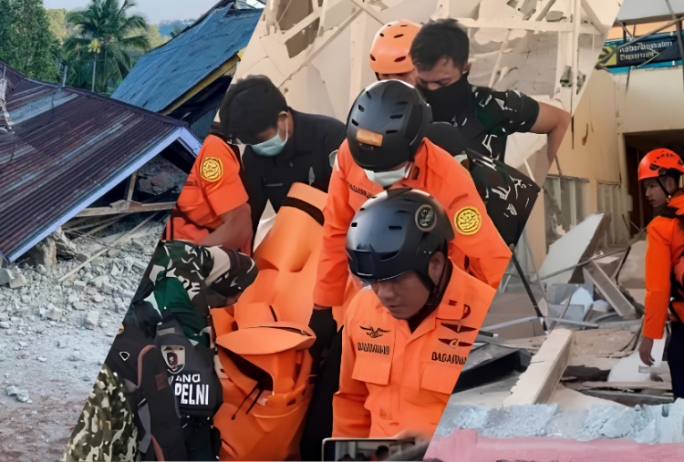 Gempa M7,7 di NTT Tewaskan 14 Orang, 74 Rumah Rusak