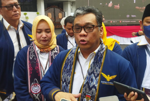Partai Garuda Resmi Daftarkan Diri Untuk Pemilu 2024