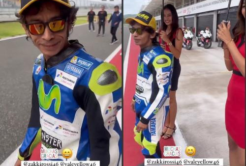 Valentino Rossi Kejutkan Pria Asal Palembang Gegara Punya Wajah Mirip: Ya Tuhan Terima Kasih!