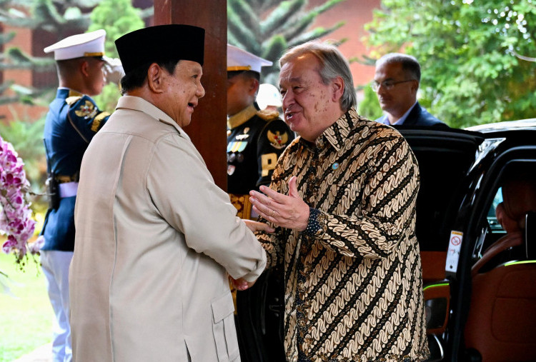 Prabowo-António Guterres Bahas Penguatan Kerja Sama Multilateral di Hambalang