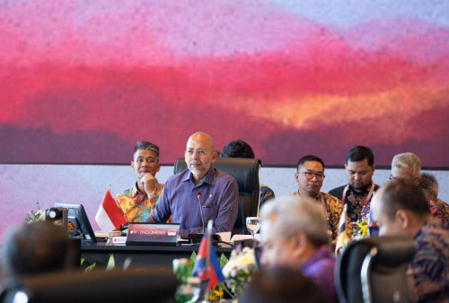 Kick Off KTT ASEAN ke-42 Diawali Pertemuan Pejabat Senior 