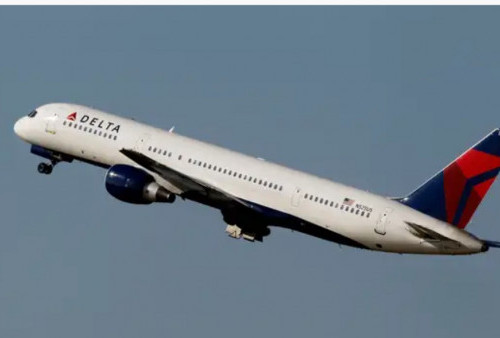 Roda Depan Pesawat Boeing 757 Delta Airlines Copot saat Lepas Landas, Begini Kondisi Penumpang