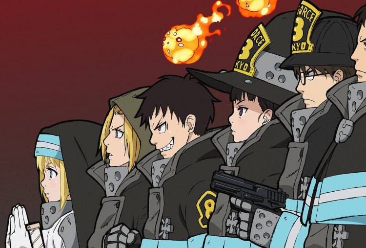 5 Karakter Paling Penting di Kompi 8 Anime Fire Force