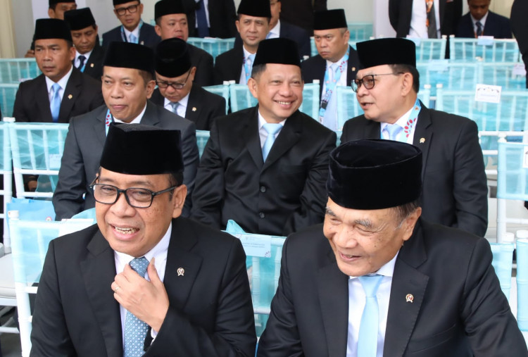 Mendagri Hadiri Upacara Peringatan Hari Lahir Pancasila 2026 di Gedung Pancasila