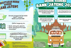 Syarat dan Cara Daftar Mudik Gratis 2025 Bank Jateng, Pendaftaran Dibuka 24 Februari