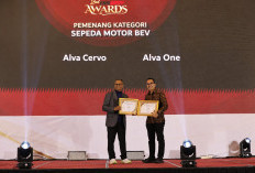 ALVA ONE dan CERVO Raih Disway Awards 2026, Bukti Motor Listrik Makin Dipercaya