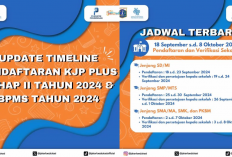 Jadwal Pendaftaran KJP Plus Tahap II Tahun 2024 Terbaru untuk Semua Jenjang, Catat Tanggalnya!