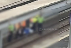 KRL Arah Bogor Temper Orang di Stasiun Depok Baru, Gangguan Kereta Hingga 30 Menit