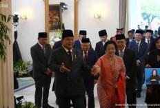 Momen Hangat Prabowo dan Megawati Bergandengan Tangan di Hari Lahir Pancasila