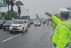 Banjir di Tol Sedyatmo KM 33 Arah Bandara Soekarno-Hatta Berangsur Surut