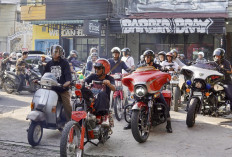 SunsetRide Medan Jadi Magnet Pecinta Motor, 200 Rider Tumpah Ruah Rayakan Kultur Bermotor