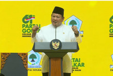 Di Puncak HUT Golkar, Prabowo Sindir Elite yang Merasa Paling Pintar tapi Gemar Ejek Negara