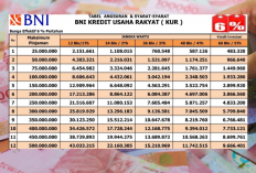 Cicilan Terendah KUR BNI 2025 Plafon Rp500 Juta, Lengkap Tabel Angsuran dan Syarat Pengajuan