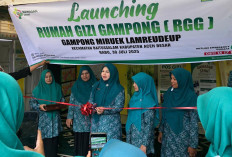 LKC Dompet Dhuafa bersama Pemerintah Kabupaten Aceh Besar Luncurkan Rumoh Gizi Gampong