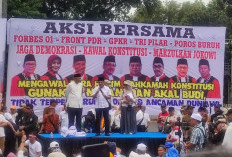 Eks Menteri Agama Fachrul Razi Ultimatum 8 Hakim MK saat Demo di Patung Kuda