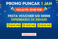 6 Kode Voucher Shopee 1.1 Bulan Januari 2025, Dapatkan Diskon Spesial Tahun Baru, Cashback hingga Gratis Ongkir!