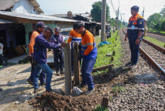 Kurangi Kecelakaan, PT KAI Kembali Tutup Perlintasan Sebidang Liar di Kota Bogor