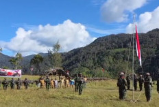 TNI Habema Sita Senjata Jelang HUT RI ke-81 di Kampung Gamaagai Papua, Gelar Upacara di Wilayah Terisolasi