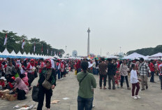 Warga Saksikan Atraksi HUT RI di Monas: Senang Bisa Datang Lagi