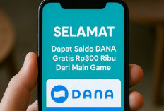 BERHASIL! Saldo DANA Gratis Rp300.000 Otomatis Masuk Dompet Digital Malam ini, Cek Sekarang Juga 