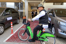 Gowes di Madinah Pakai Sepeda Listrik, Sewa Rp 200 RIbu Seminggu