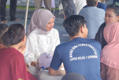 Momen Idul Fitri, Ribuan Keluarga Kunjungi Warga Binaan Lapas Cipinang