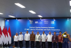 Indonesia-Sojitz Corporation Penandatanganan CP 205, Garap Pembangunan MRT Fase 2A