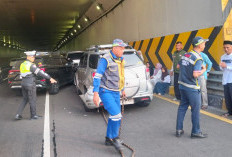 Kecelakaan Beruntun 4 Mobil di Tol JORR Pasar Rebo, Kronologi Nahasnya