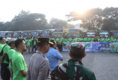 Polres Metro Tangerang Kota Terjunkan Personel Gabungan untuk Kawal Ribuan Buruh Menuju Monas