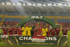 Kado Hari Lahir Pancasila, Timnas FA7 Indonesia Persembahkan Medali Perak Dunia