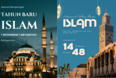 30 Poster Tahun Baru Islam 2026 Desain Kreatif dan Siap Pakai, Cocok Jadi Banner hingga Posting di Medsos