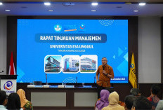 Universitas Esa Unggul Gelar Rapat Tinjauan Manajemen 2024	   