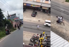 Viral Mencekam Baku Tembak di Lampung antara Polisi vs Kawanan Begal Motor, Aksinya Bak Film Koboi