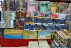 Nataru Makin Dekat, Penjualan Hampers di Pasar Tanah Abang Belum Membaik