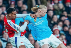 Erling Haaland Jadi 'Sasaran Amuk' Gabriel Magalhaes dan Myles Lewis-Skelly, Arsenal Gunduli Manchester City di Emirates