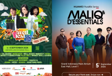 10 Konser Gratis Jabodetabek 4-6 September 2026, Karaoke Bareng Maliq & D'Essentials, Rizky Febian dan SM*SH