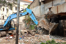 Gedung Teater Jotet di Johar Baru Digusur Oleh Pemkot Jakpus