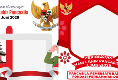 50 Twibbon Hari Lahir Pancasila 2026 Terbaru dan Gratis Lengkap Ucapan, Bagikan Jiwa Nasionalisme di Medsos