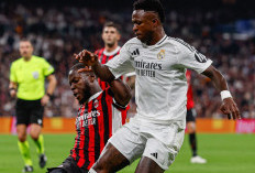 Liga Champions 2024-2025: Tijjani Reijnders Cetak Gol, AC Milan Bantai Real Madrid 3-1