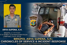 Anggota Polda Lampung Tewas Ditembak Komplotan Begal, Senpi Direbut!