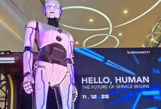 Berjumpa Airy, Robot Pintar AI yang Siap Layani Pengunjung Mal di Kuningan