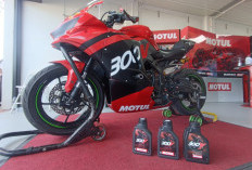 Oli Motul 300V dengan Teknologi Ester Core Resmi Meluncur di Sirkuit Mandalika