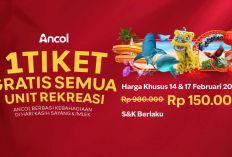 Beli 1 Tiket Ancol Cuma Rp150.000 Buat Semua Wahana 14 dan 17 Februari 2026 Spesial Valentine dan Imlek, Kuota Terbatas!