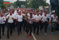 Jalan 5 KM Menjemput Hati Jemaah Haji, Tutup Pekan Pertama Diklat PPIH Arab Saudi 2026