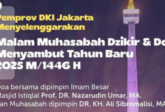 Ada Malam Muhasabah Dzikir dan Doa Sambut Tahun Baru 2025 di Jakarta Hari Ini, Catat Jamnya!