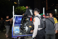 Razia Balap Liar di Kawasan Thamrin-Monas, Polisi Sita 32 Motor Bodong